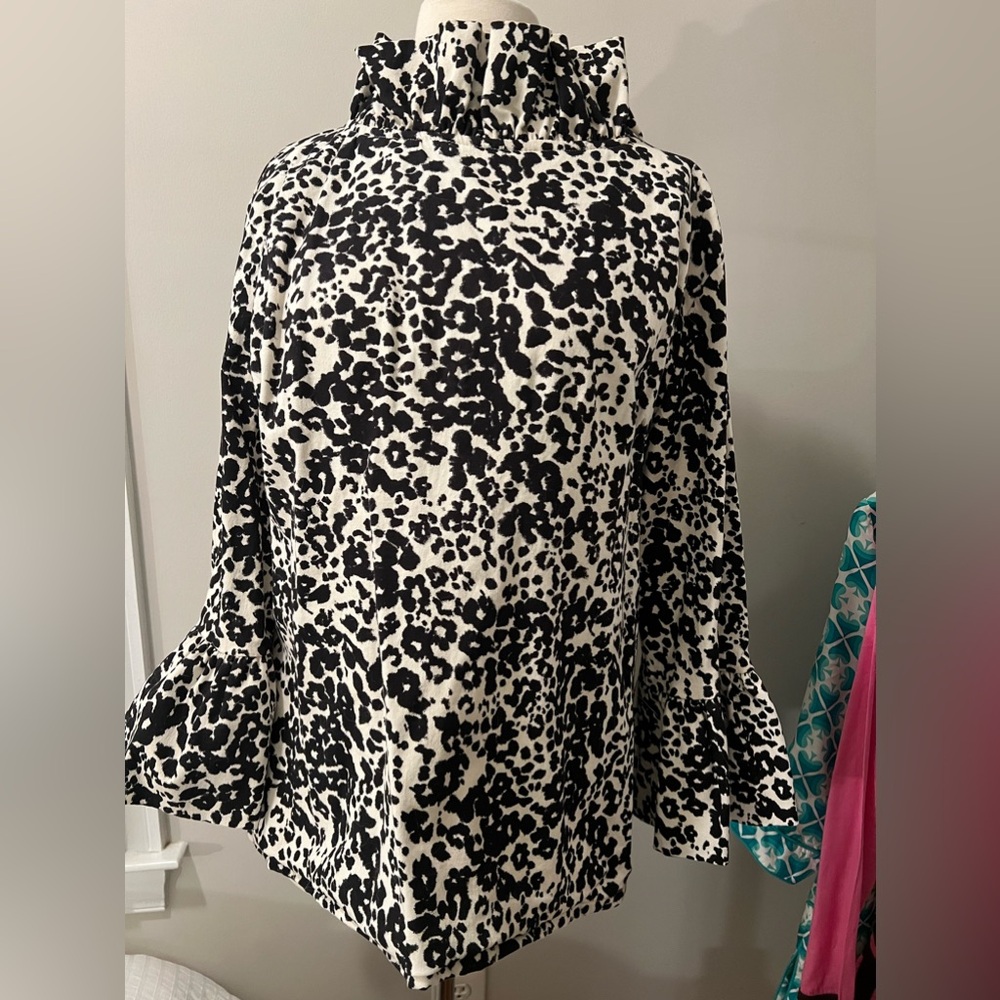 Elizabeth Wilson Designs Ruffle Top XXL